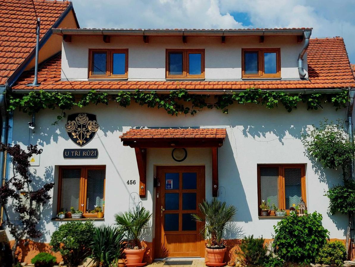 Penzion U Tri Ruzi Vrbice Exterior foto